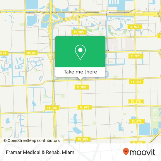 Framar Medical & Rehab map