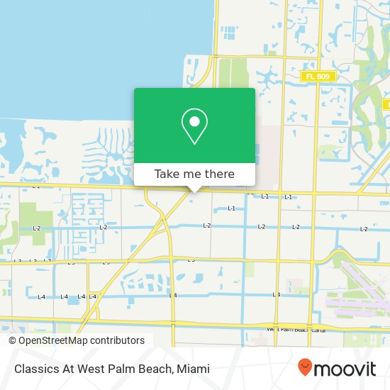 Classics At West Palm Beach map