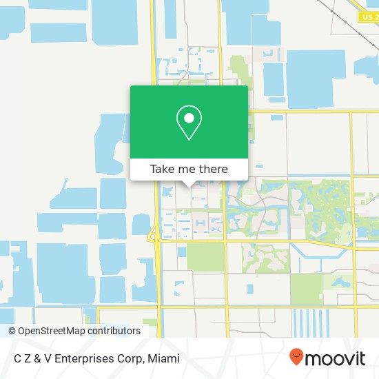 Mapa de C Z & V Enterprises Corp