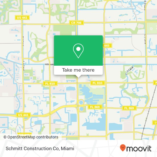 Schmitt Construction Co map