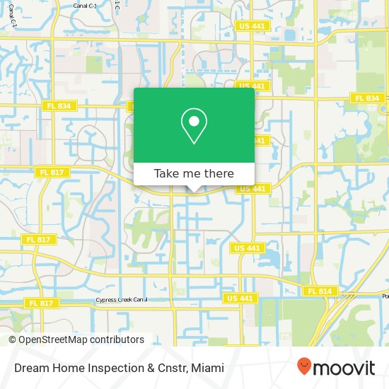 Mapa de Dream Home Inspection & Cnstr