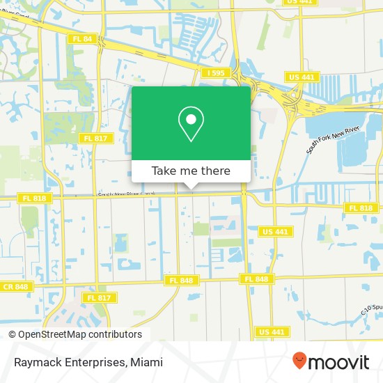 Raymack Enterprises map