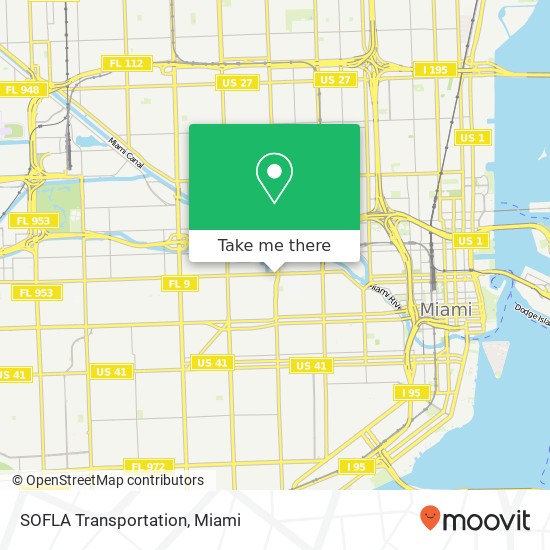 SOFLA Transportation map
