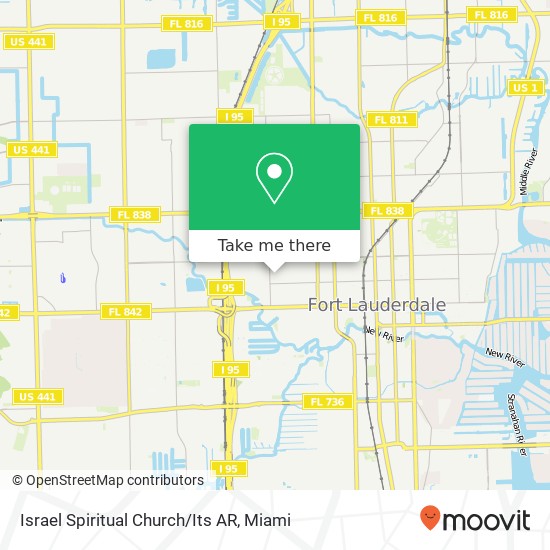 Mapa de Israel Spiritual Church/Its AR