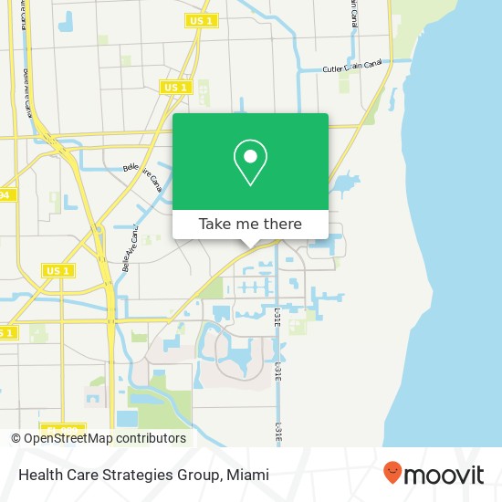 Mapa de Health Care Strategies Group