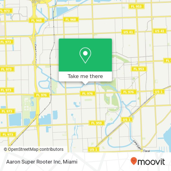 Mapa de Aaron Super Rooter Inc