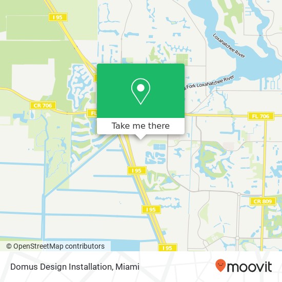 Domus Design Installation map