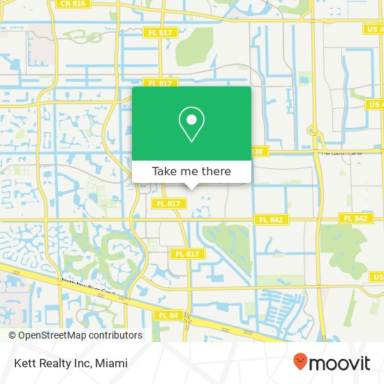 Kett Realty Inc map