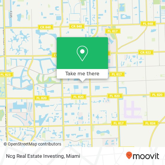 Mapa de Ncg Real Estate Investing