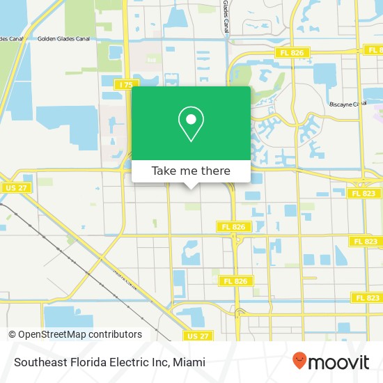 Southeast Florida Electric Inc map