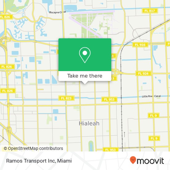 Ramos Transport Inc map