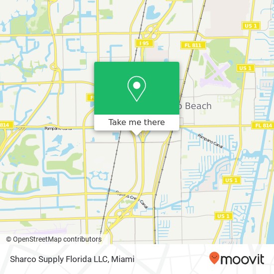 Sharco Supply Florida LLC map