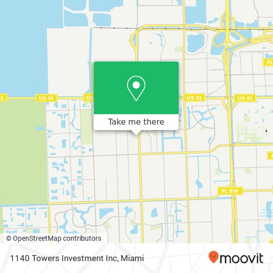 1140 Towers Investment Inc map