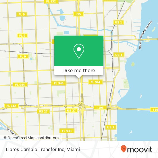 Libres Cambio Transfer Inc map