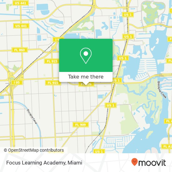 Focus Learning Academy map