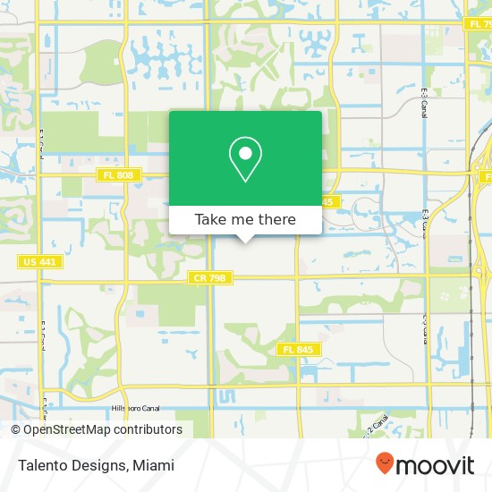 Talento Designs map