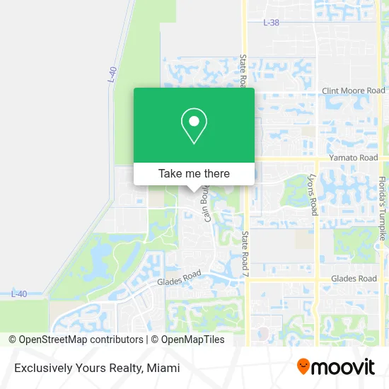 Exclusively Yours Realty map