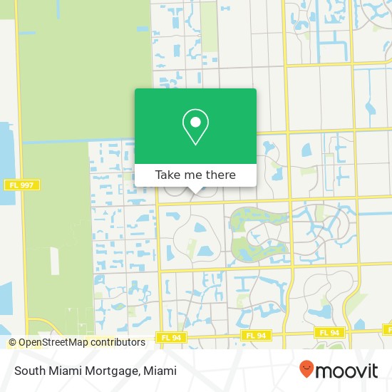 South Miami Mortgage map