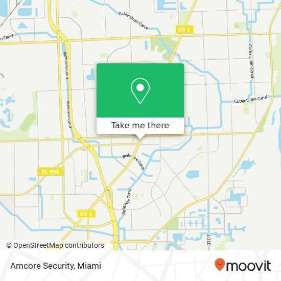 Amcore Security map