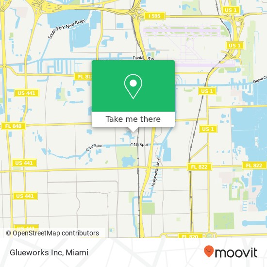 Glueworks Inc map