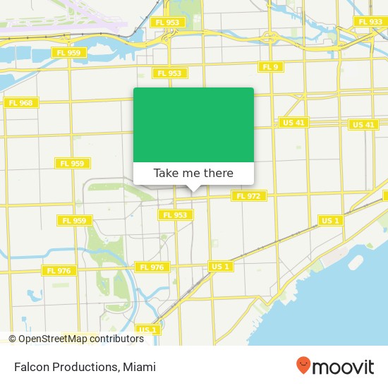 Falcon Productions map