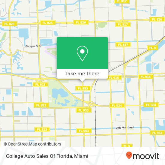 Mapa de College Auto Sales Of Florida