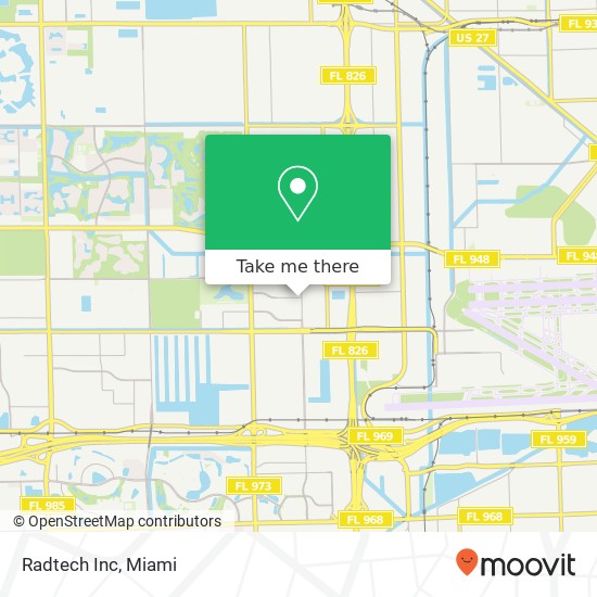 Radtech Inc map