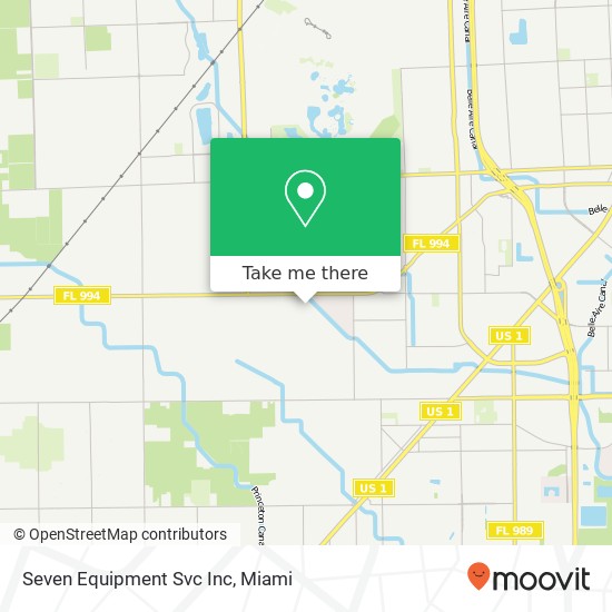 Mapa de Seven Equipment Svc Inc