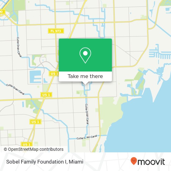 Mapa de Sobel Family Foundation I