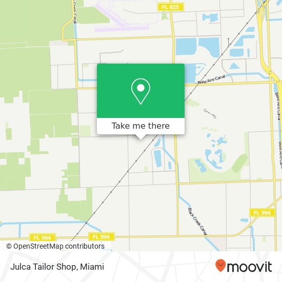 Julca Tailor Shop map