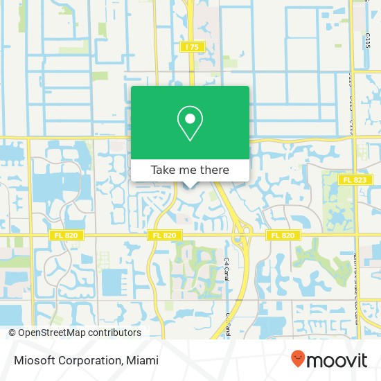 Miosoft Corporation map