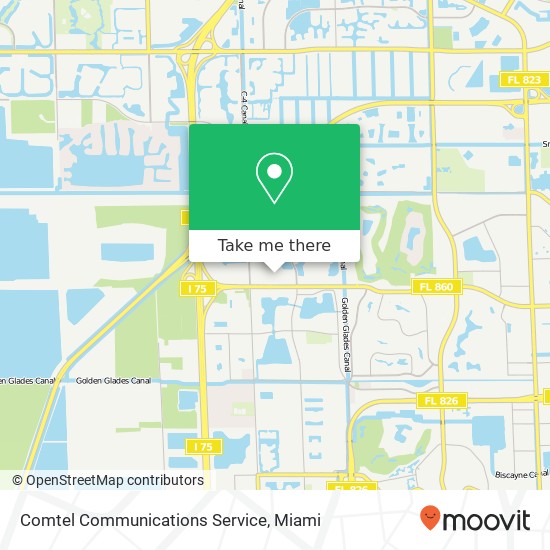 Comtel Communications Service map