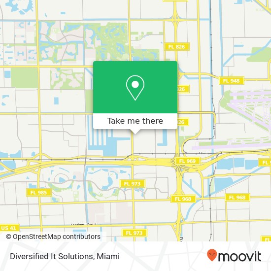 Diversified It Solutions map