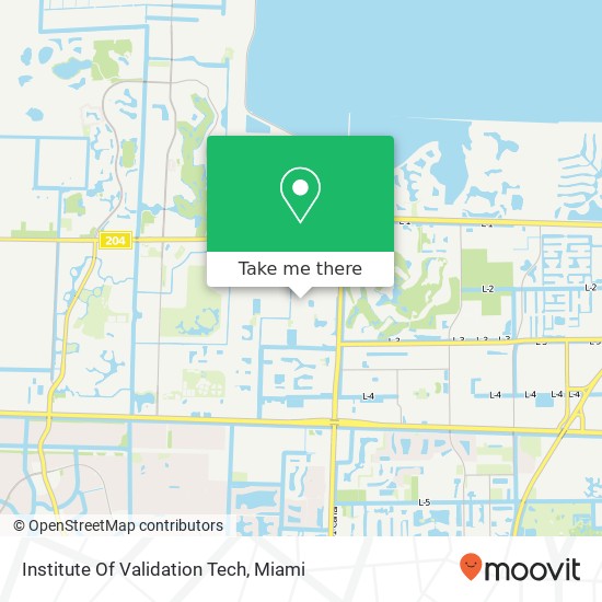 Institute Of Validation Tech map