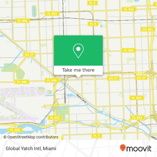 Global Yatch Intl map
