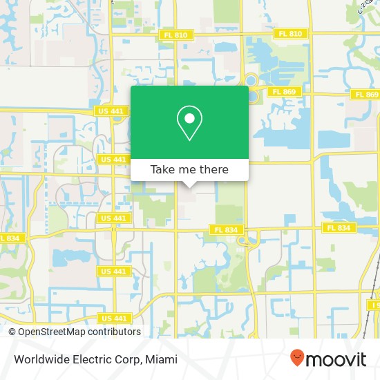 Worldwide Electric Corp map