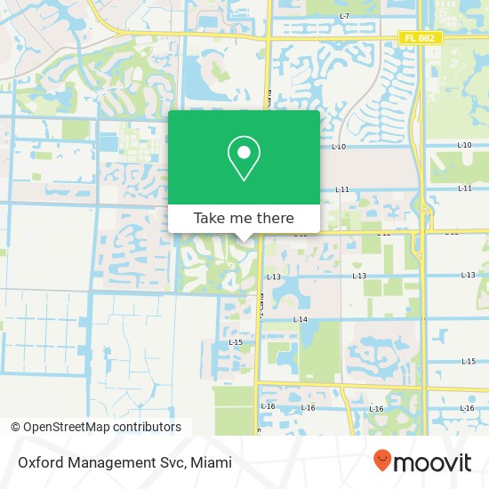 Mapa de Oxford Management Svc