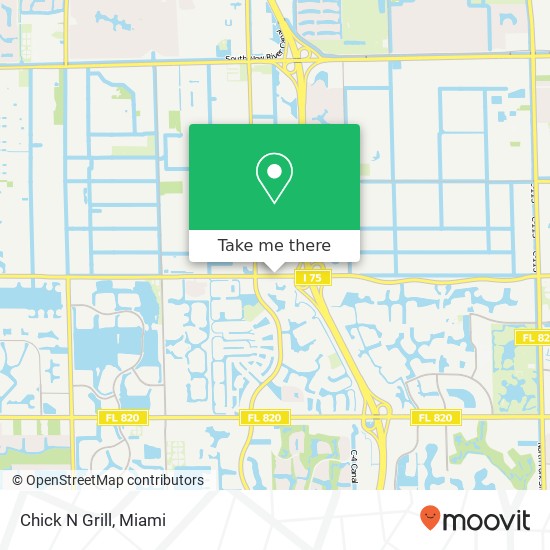 Mapa de Chick N Grill
