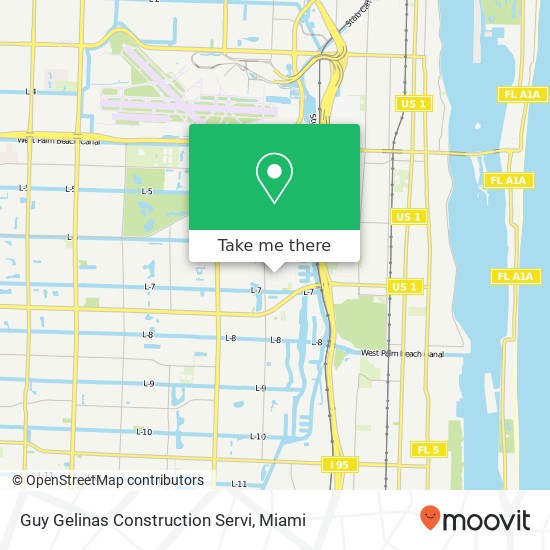 Guy Gelinas Construction Servi map