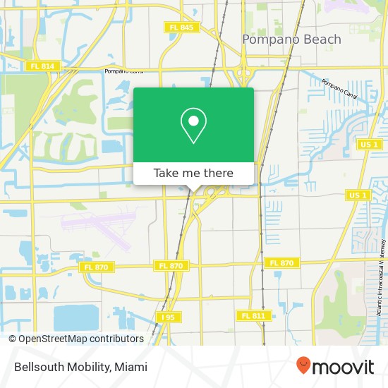 Mapa de Bellsouth Mobility