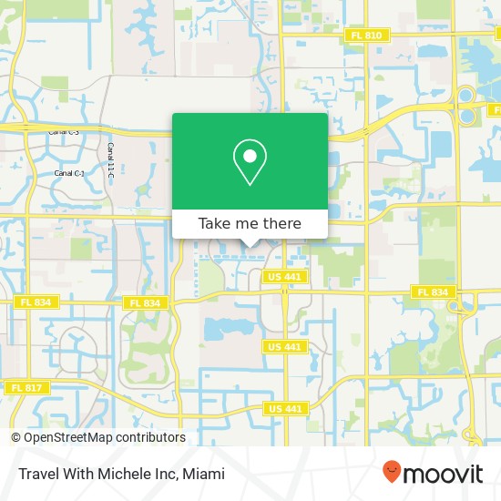 Mapa de Travel With Michele Inc