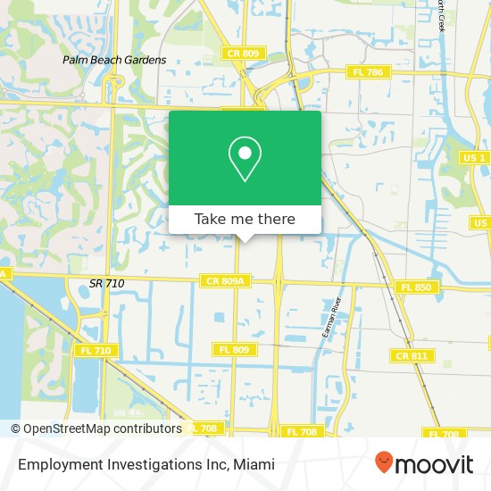 Mapa de Employment Investigations Inc