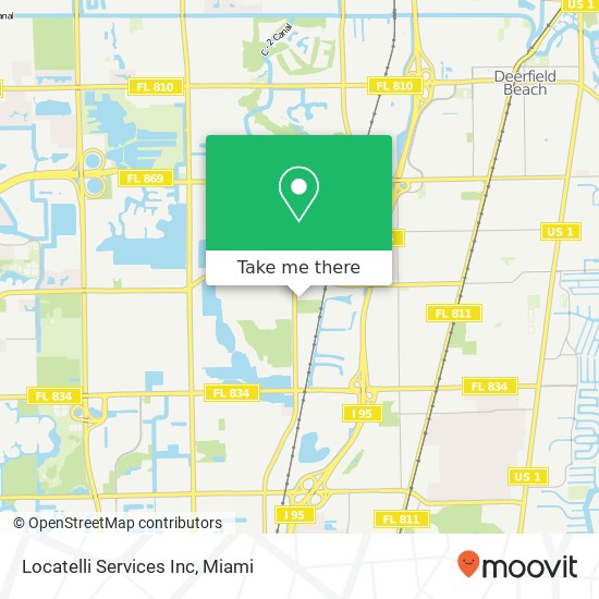 Mapa de Locatelli Services Inc