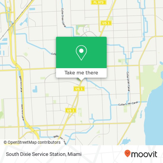 Mapa de South Dixie Service Station