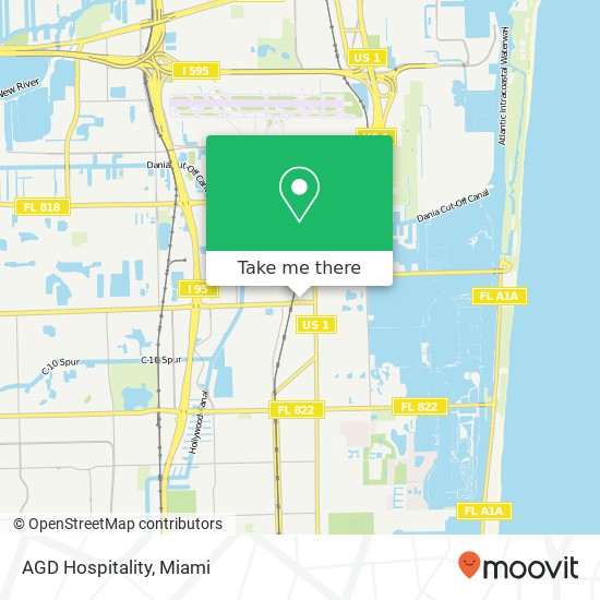 Mapa de AGD Hospitality