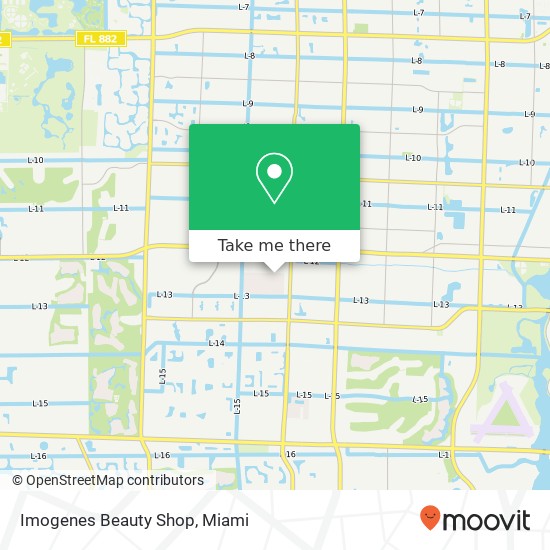 Imogenes Beauty Shop map