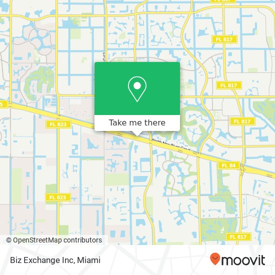 Mapa de Biz Exchange Inc