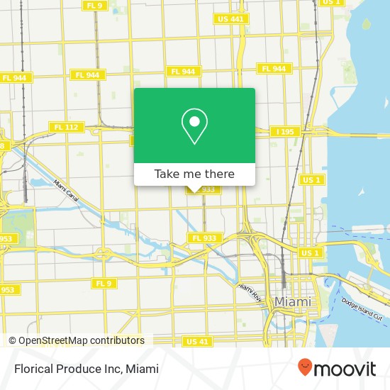 Florical Produce Inc map