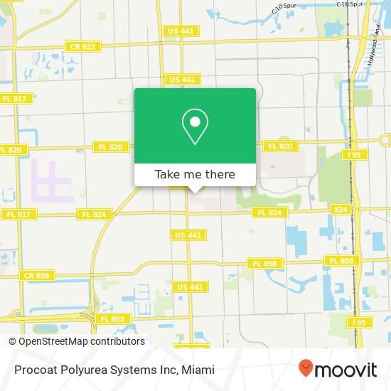 Procoat Polyurea Systems Inc map
