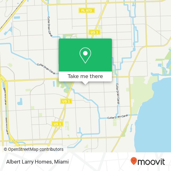 Albert Larry Homes map